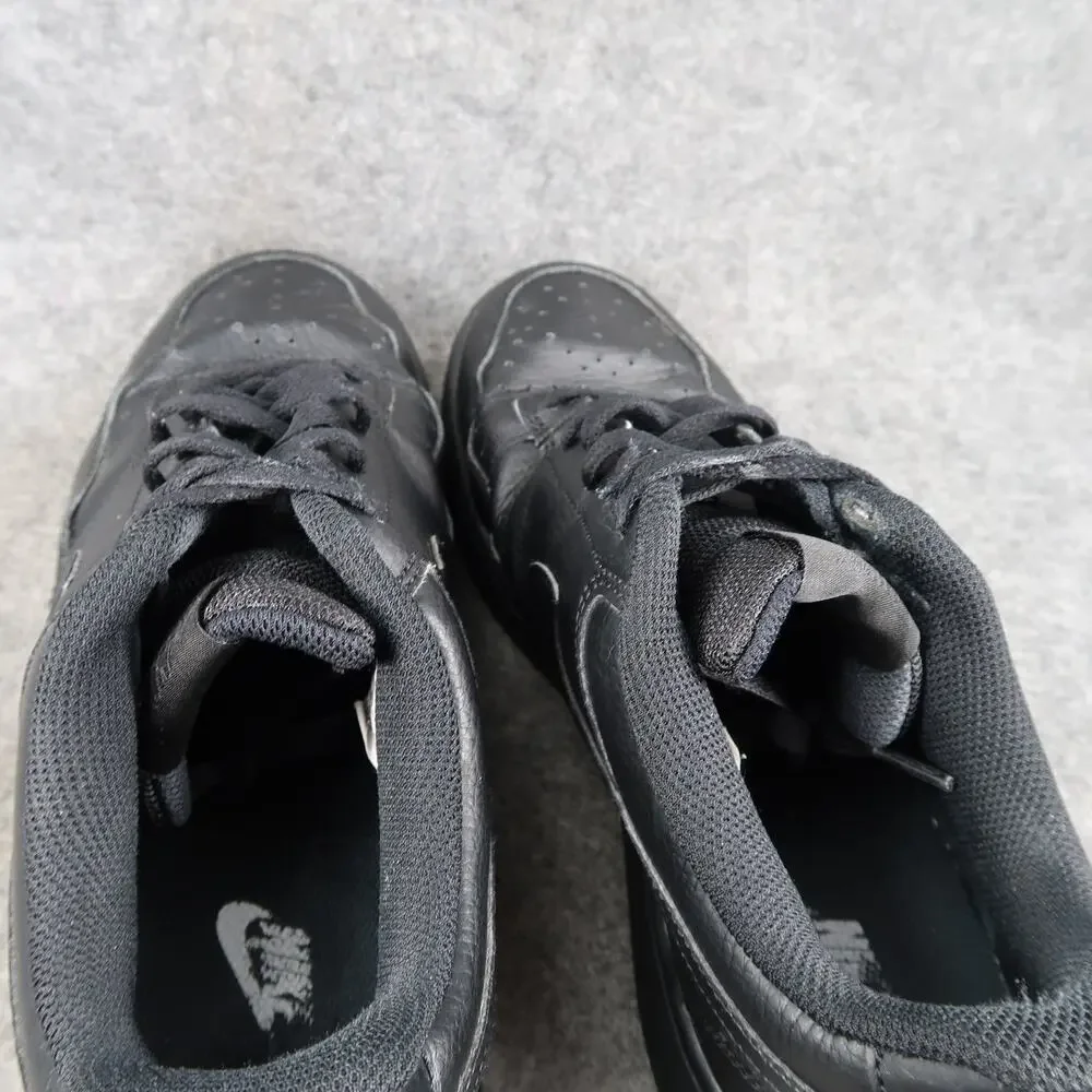 Nike Shoes Mens 10.5 Air Force One Low Sneakers Casual Lifestyle Black Trainers
